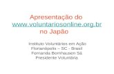 Voluntarios Online no Japão