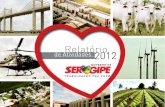 Relatório de atividades 2012  - Governo de Sergipe