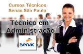 Tecnico em Administração - Senac São Paulo