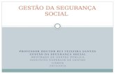 Gestão da Segurança Social - Mestrado de gestão pública, prof. doutor Rui Teixeira Santos (ISG 2014)