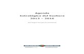 Agenda Estratégica del Euskera 2013 - 2016