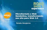 Microformats e Web Semântica, transformando seu site para web 3.0 - Road Show TI SENAC