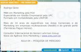 Aula 04 - Pesquisa de mercado - Prof. Rodrigo Sávio