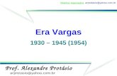Brasil Era Vargas (1930 - 45)
