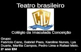 SEMINÁRIO DE LITERATURA - TEATRO BRASILEIRO