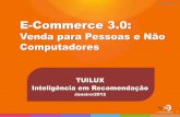 2012: Tutorial sobre Sistemas de Recomendação para E-commerce