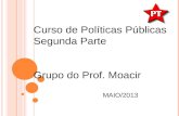 Curso de politicas publicas - professor Tadeu