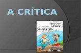 crítica, cartoon e crónica