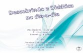 TRABALHO DA DISCIPLINA DIDÁTICA - 4º PERÍODO - PEDAGOGIA - UERJ - 2011.1