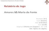 Relatório de jogo CD Cerveira vs  Vianense