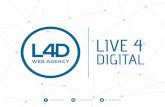 Apresentação L4D Web Agency | Live4Digital - Agência de Marketing Digital Aveiro