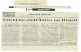 GOVERNO ELETRÔNICO NO BRASIL