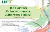 Introdução Recursos Educacionais Abertos (REA)