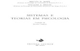 Marx, Hillix - Sistemas e Teorias Em Psicologia