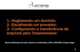 Dreamweaver - configurando o servidor remoto