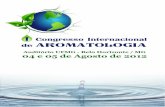 Apresentação do Congresso Internacional de Aromatologia