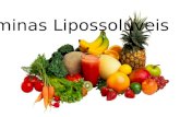 Vitaminas lipossolúveis