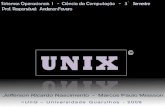 Unix - Sistema Operacional