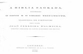 João Ferreira de almeida - Bíblia Sagrada tradução original 1819