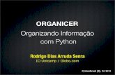 Organicer: Organizando informação com Python
