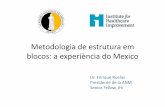 Metodologia de estrutura em blocos: a experiência do México