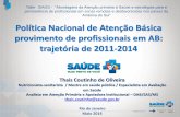 Thais Coutinho - Política Nacional de Atenção Básica/Brasil