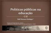 Estado, Governo e Políticas Públicas na Educação