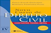 Novo curso de direito civil   volume 4 - tomo i - contratos - pablo stolze