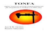 Tonfa  arma não letal para profissionais de segurança pública e privada