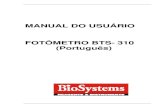 Manual Do Usurio BTS- 310