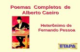 Poemas Completos de Alberto Caeiro - Fernando Pessoa
