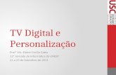 TV Digital e Personalização