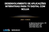 1.II SACIC - 2010 - Desenvolvimento de Aplicações para TVDigital com NCLUA