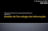 Gestão da Tecnologia da Informação (16/04/2014)