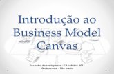 Introdução ao business model canvas