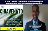 Aula 02 TGA - Administração e suas perspectivas: delineando o papel da administração