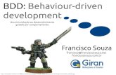 BDD: Behaviour driven development