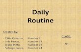 Daily routine (Present Simple)