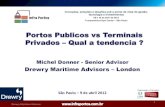 Portos Publicos Vs Terminais Privados – Qual A Tendencia  M.Donner Intermodal 2012
