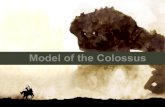 Model of the colossus @ Café com Dev