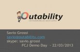 Palestra DEMO DAY - Startup Outability