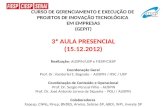 GEPIT - Aula Presencial 3 - Sérgio Perussi Filho