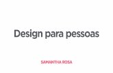 Design para pessoas - Palestra SENAC RS 2014