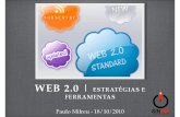 Palestra Web 2.0 - Estratégias e Ferramentas (FAP Tupã)