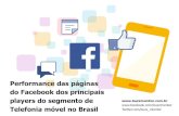 Facebook Pages Performance - Telefonia Movel Brasileira