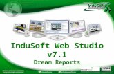 InduSoft Web Studio e Dream Report