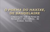 O "Poema do Haxixe", de Baudelaire