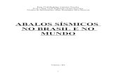 Abalos Sismicos No Brasil e No Mundo[1]