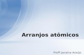 AULA 04 - Arranjos atômicos