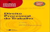 ROTEIROS JURÍDICOS - DIREITO PROCESSUAL DO TRABALHO - 2ª edição